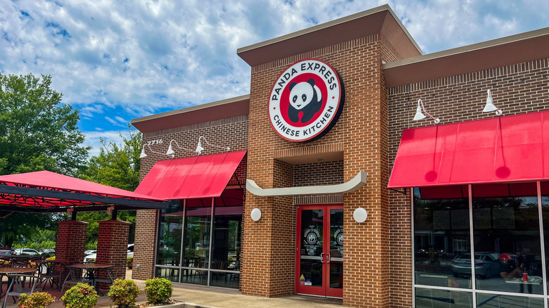 A Panda Express location in a mall