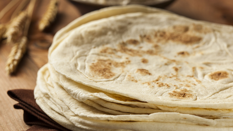 freshly made tortillas