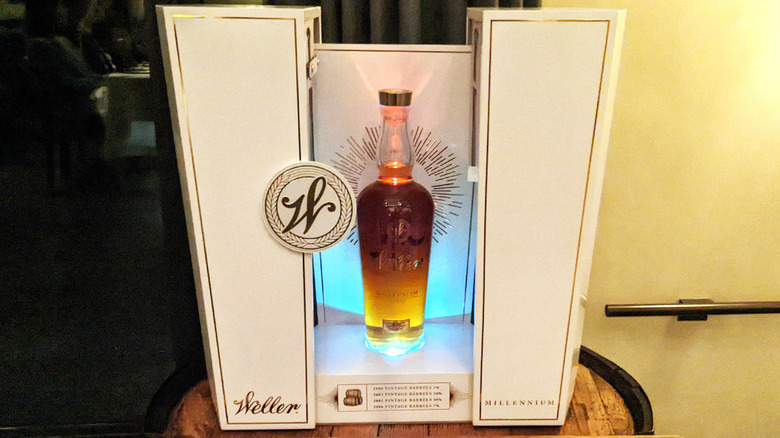 Weller Millennium bottle in case