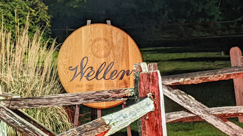 Weller logo branded barrelhead