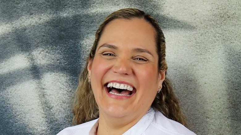 Michelin Star chef Tatiana Mora laughing