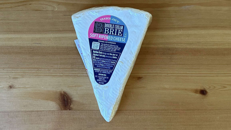 Trader Joe's double cream brie