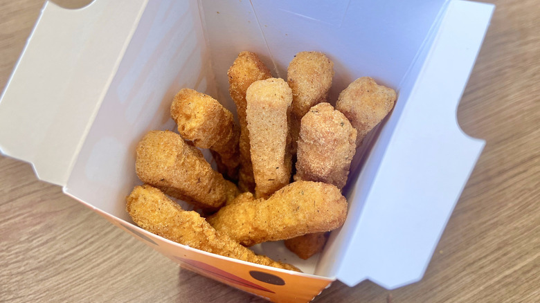 Burger King chicken fries in a box