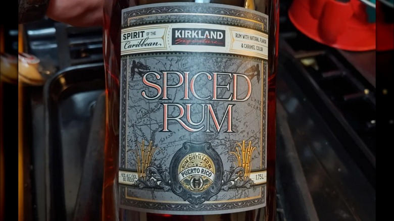Kirkland Signature brand Spiced Rum from Puerto Rico