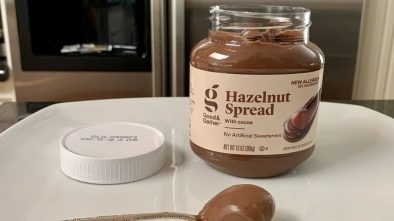 Good & Gather hazelnut spread with cocoa