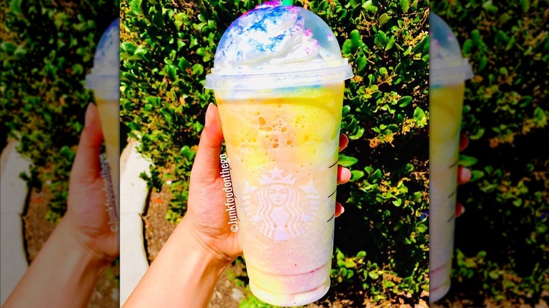 Starbucks Venti Tie-Dye Frappuccino