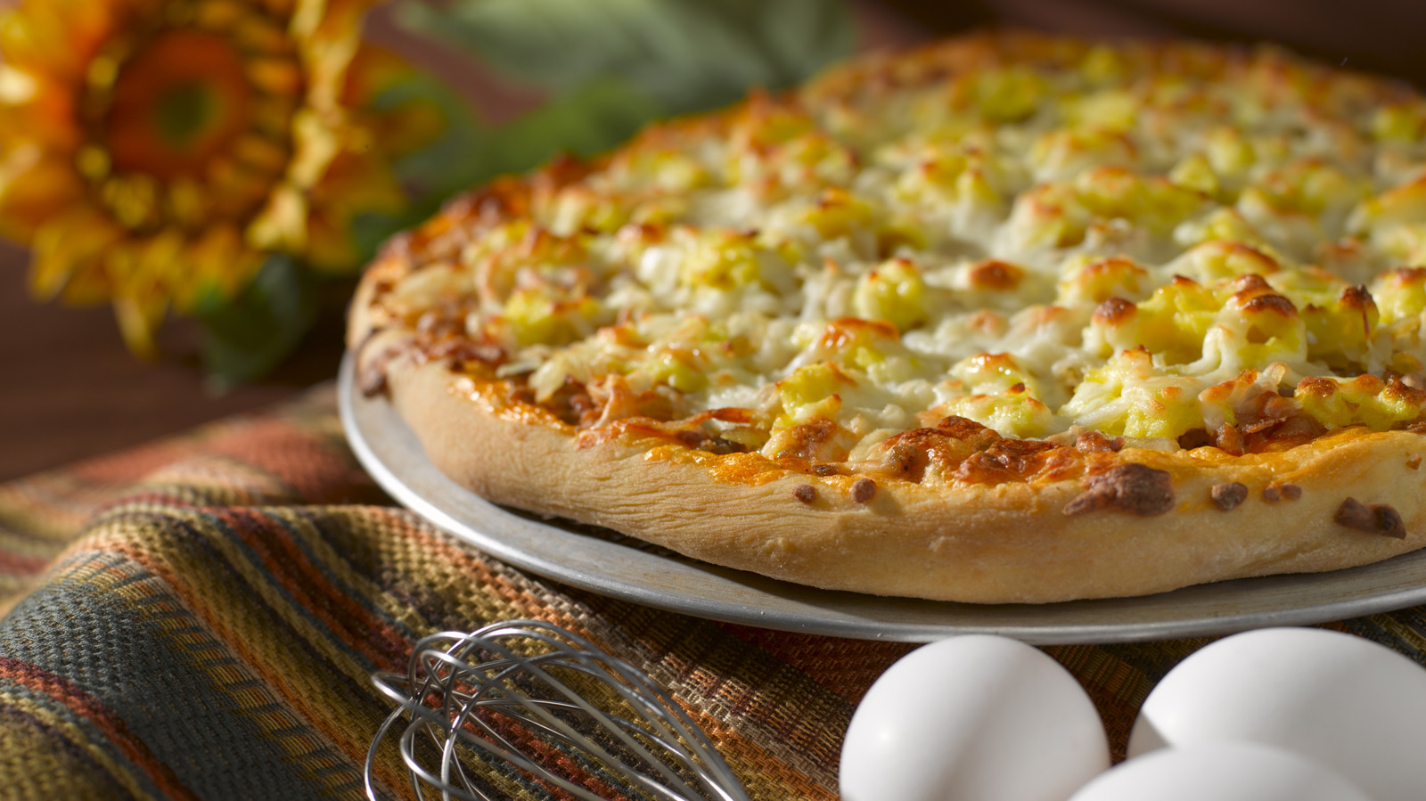 The Worst Store-Bought Breakfast Pizza Sadly Comes From Costco's Shelves