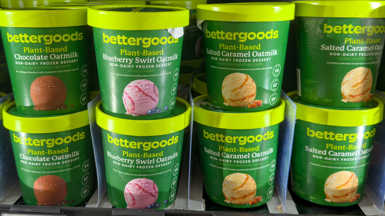 Selection of Bettergoods frozen desserts