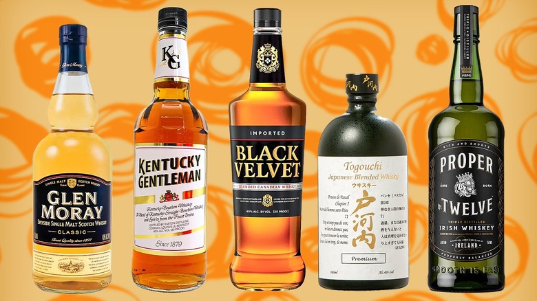 Bottles of the worst whiskey