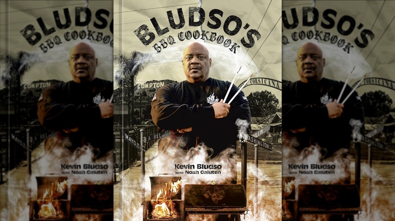 Cover of Bludso's BBQ Cookbook: A Family Affair in Smoke and Soul