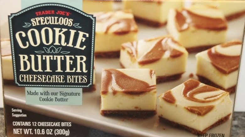 Speculoos cookie butter cheesecake bites box