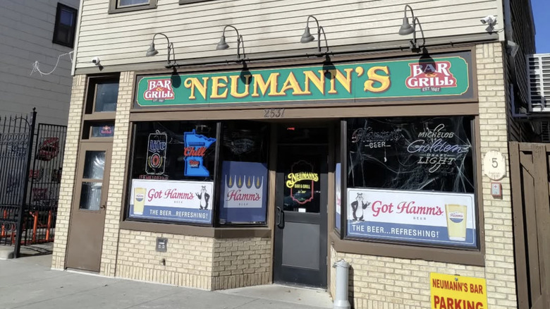 outside of Neumann's Bar