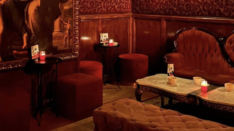 interior of The Back Room