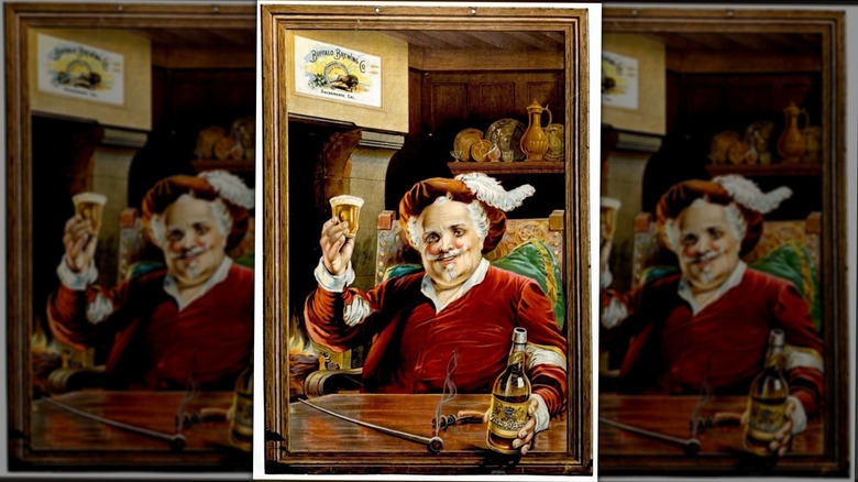 Buffalo Brewing Company Old West beer sign