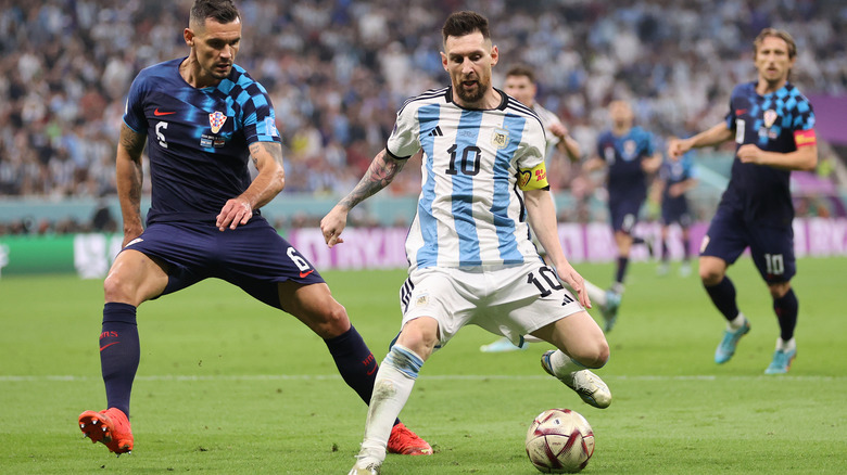 Lionel Messi during World Cup