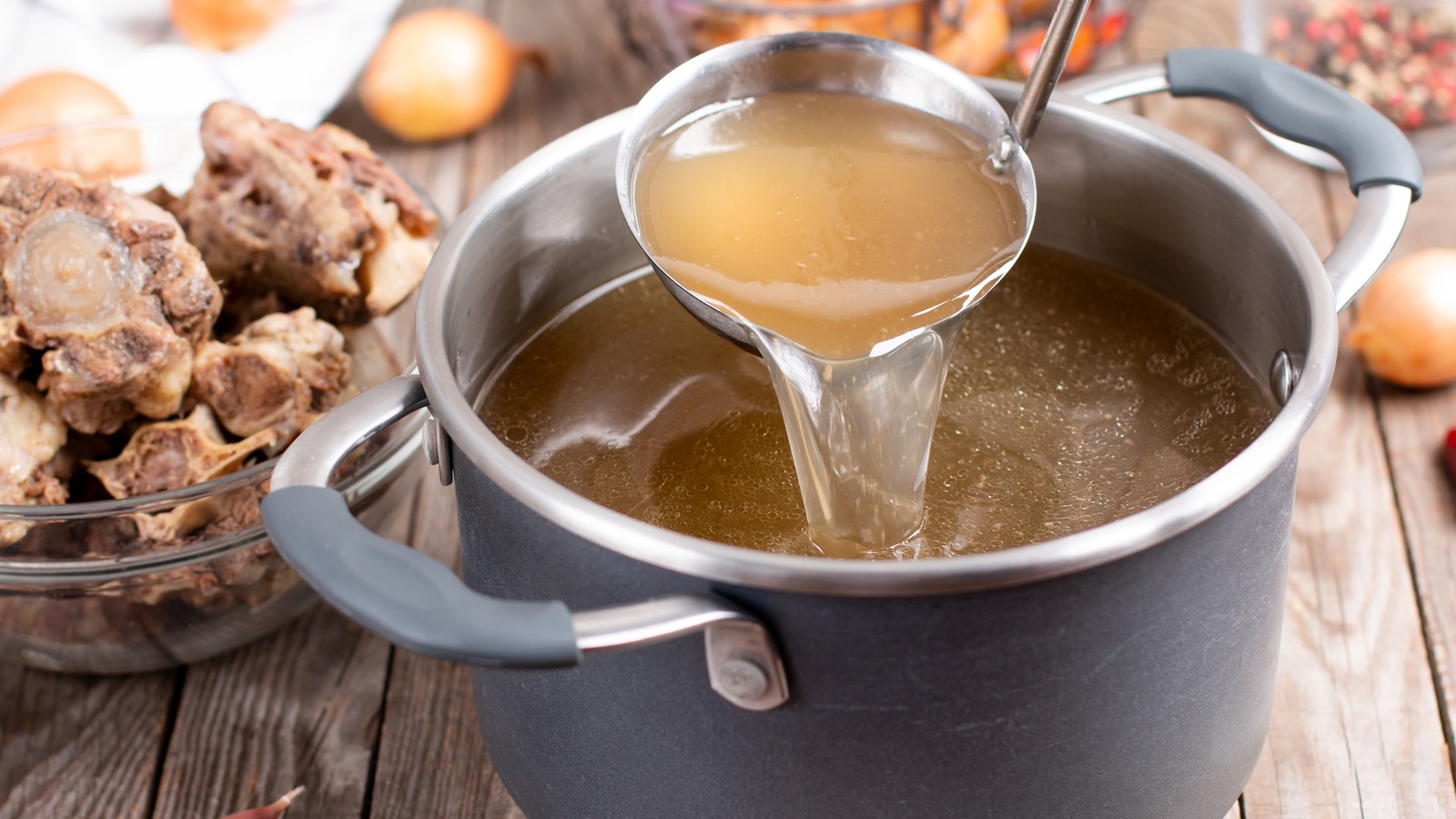 You Can Actually Make Flavorful Bone Broth In The Microwave