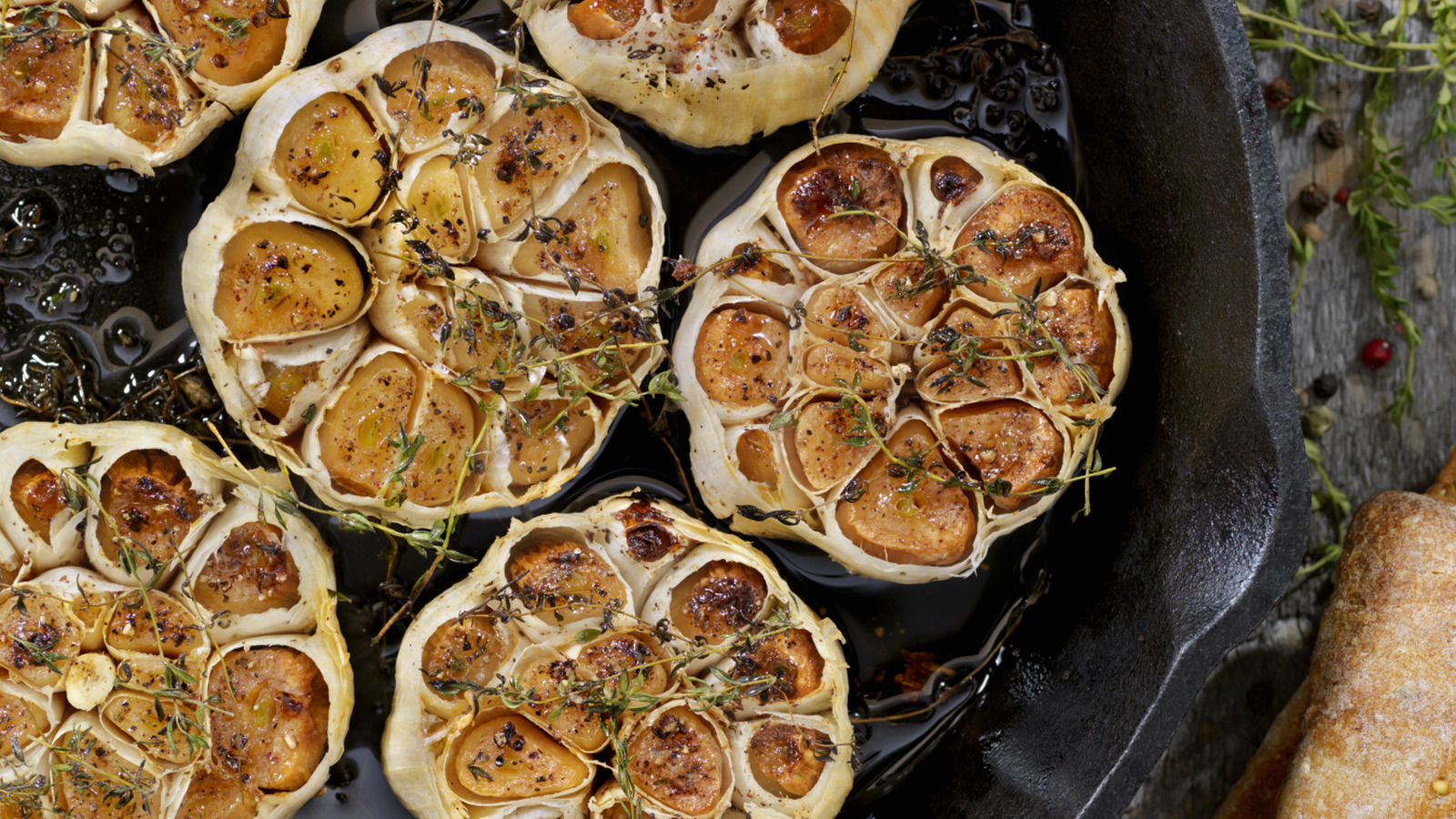 There's A Better Way To Oven Roast Garlic Than In A Foil Pouch