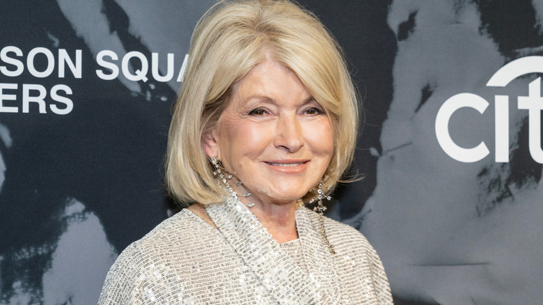 Martha Stewart smiling at public event