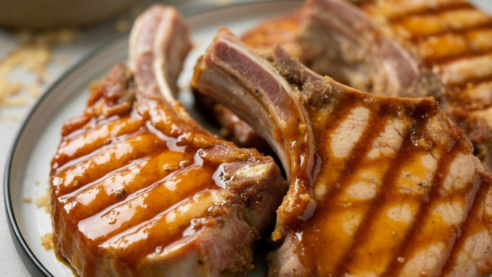 You Don't Need A Grill — BBQ Pork Chops Are Easy Right On The Stovetop