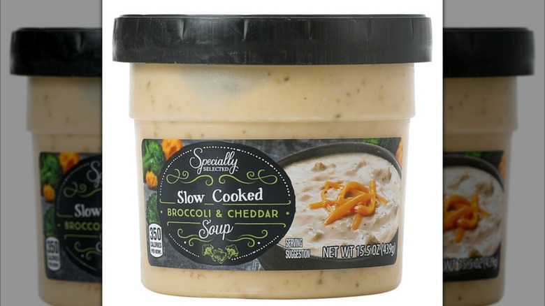 Aldi's Specially Selected Slow Cooked Broccoli Cheddar Soup