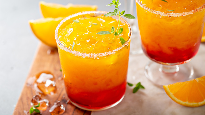 Orange Blossom Water Tequila Sunrise