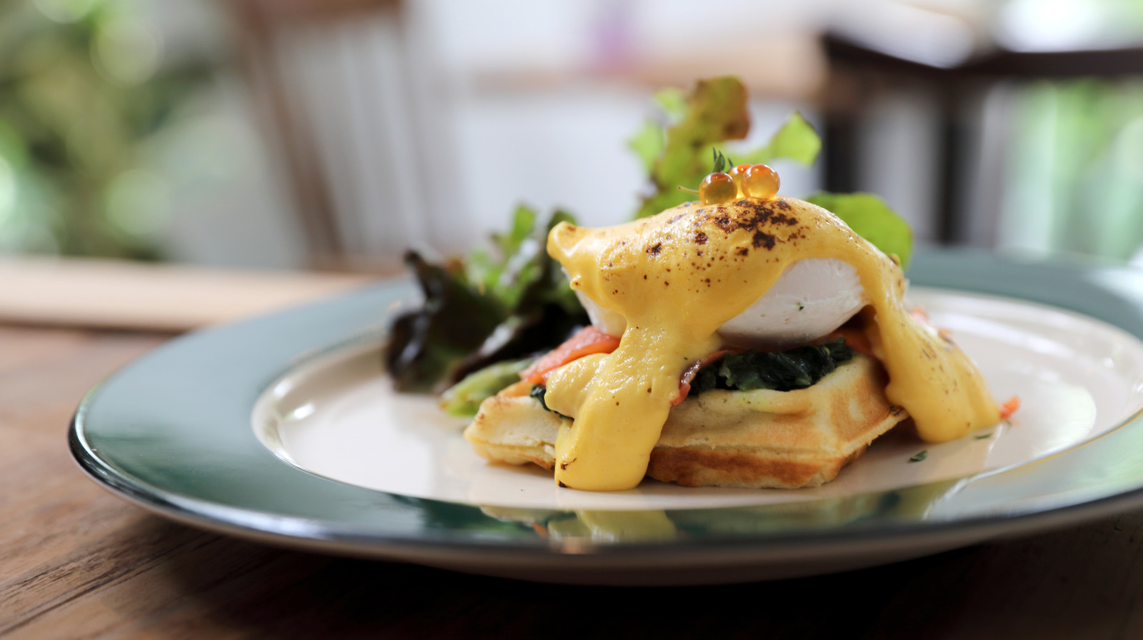 You Should Be Serving Eggs Benedict On Waffles