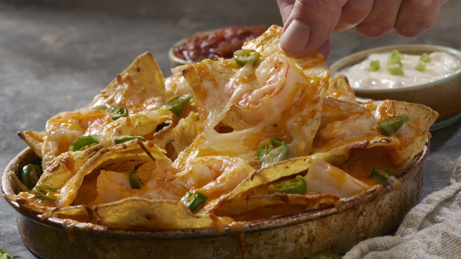 Your Air Fryer Is The Absolute Best Way To Make Nachos That Don't Get Soggy