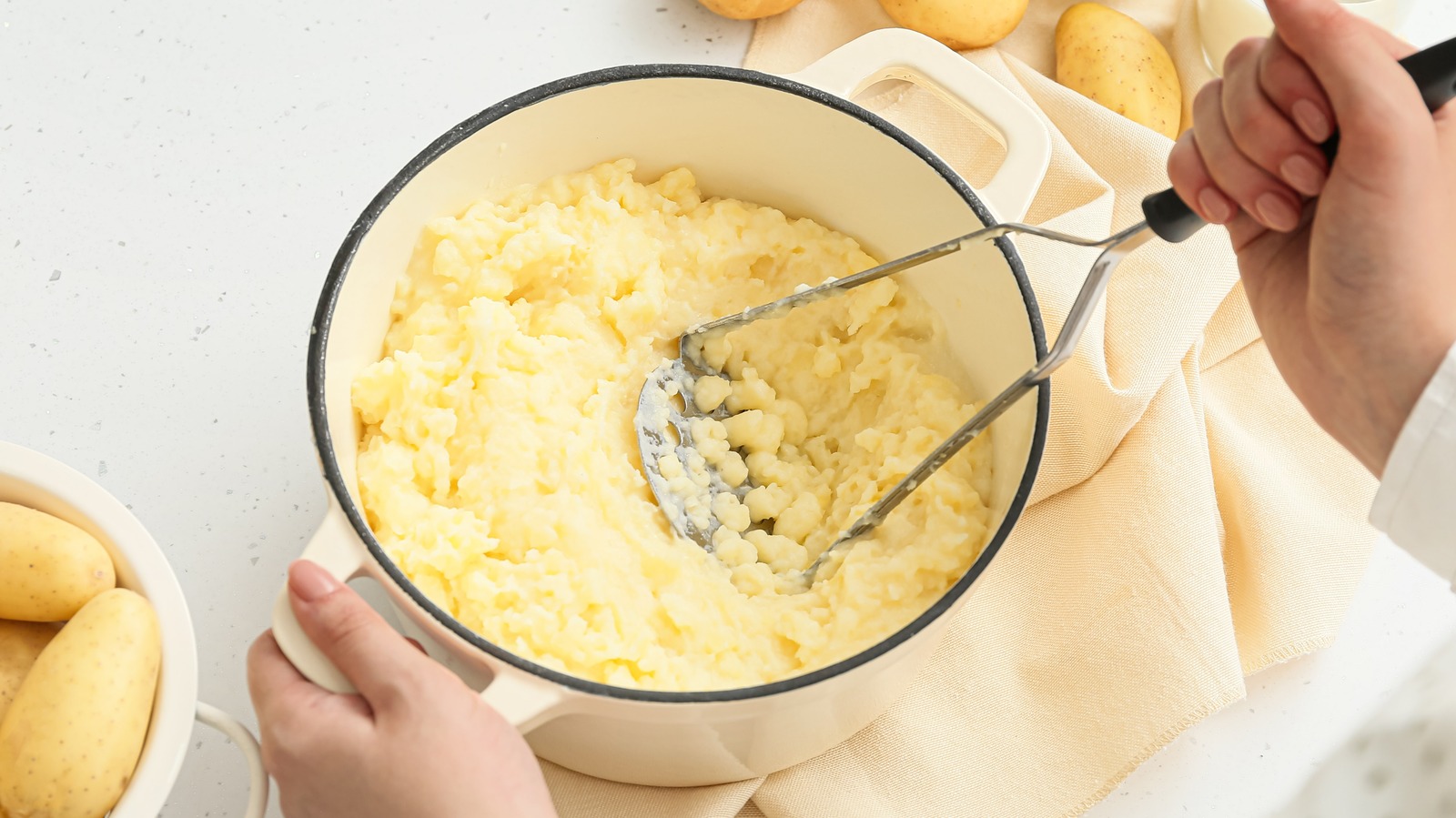 Your Mashed Potatoes Deserve Multiple Rounds Of Salt