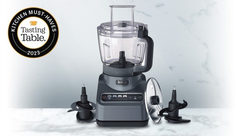 Ninja food processor on counter
